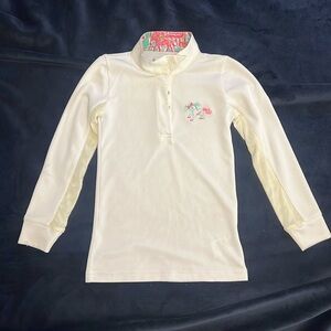 Belle & Bow Equestrian show shirt size 5